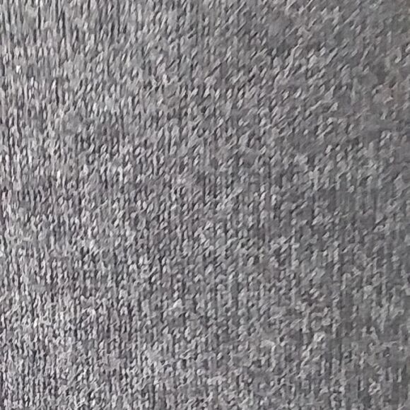 Short Sleeve Sweater Women's T Shirt Style V Neck Body Con Soft Charcoal size S - Picture 8 of 9